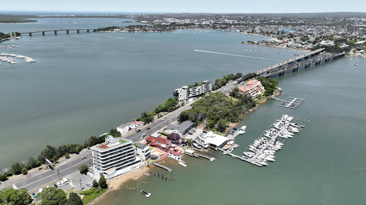 Blakehurst Drone shot architecture Sydney