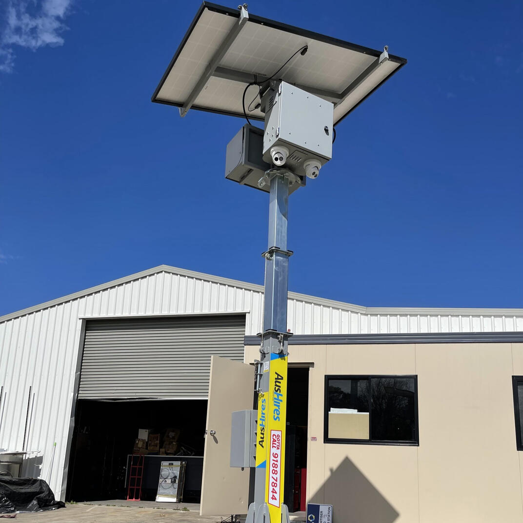 Mobile CCTV tower | 2021