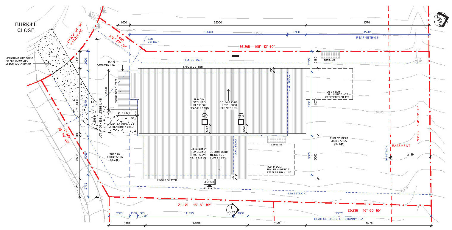 Roof plan